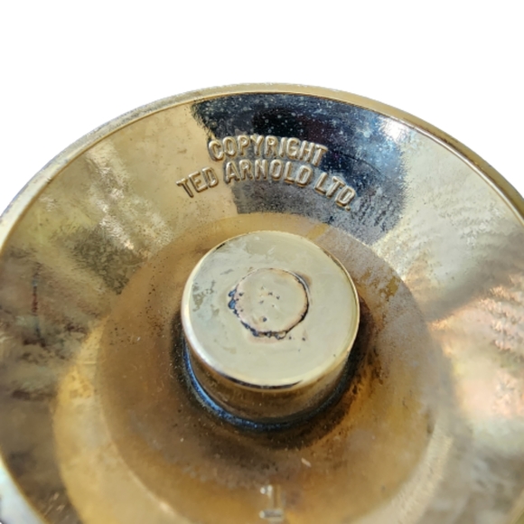 Ted Arnold Elegant Gold Rose Sculpture - Picture 2 of 16